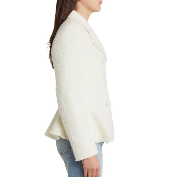 LoveShackFancy  Morrow tailored jacket Size 4 New - Picture 4 of 12